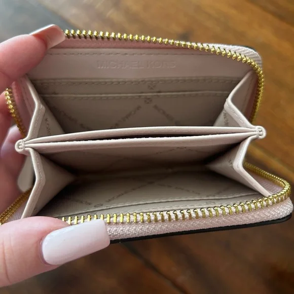 Michael Kors Sheila Small Faux Saffiano Leather Satchel & Wallet - Picture 5 of 5